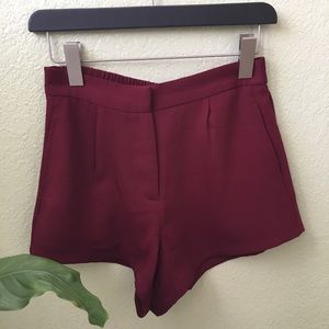Burgundy Shorts by Forever Twenty One NWOT